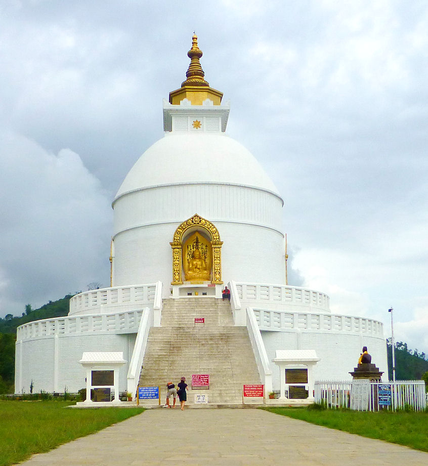 World Peace Pagoda Pokhara Nepal